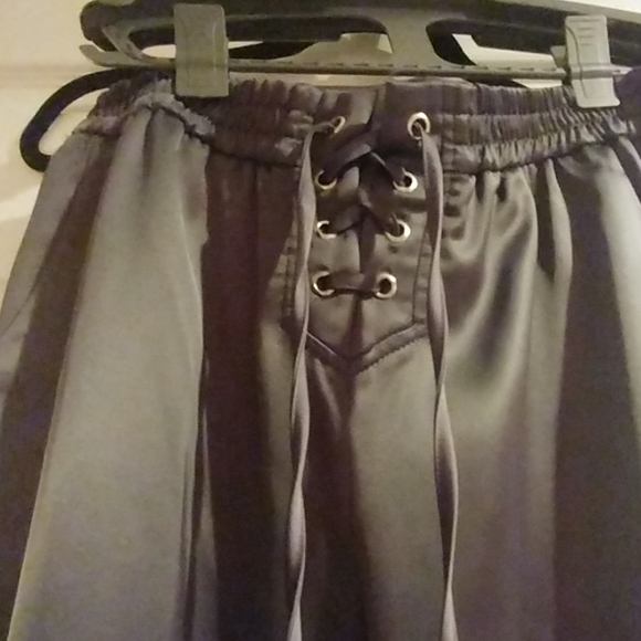 Satin Jogger Pants - Picture 2 of 4